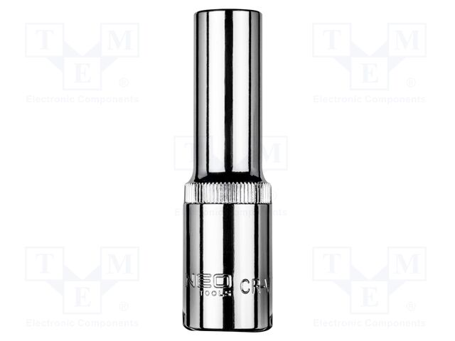 Socket; 6-angles,socket spanner; HEX 11mm; 1/2"; long