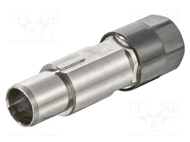 Han M12 Crimp D-coded male