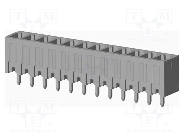 Connector: pluggable terminal block; socket; male; on PCBs