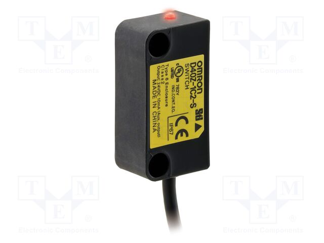 Safety switch: magnetic; D40Z; IP67; 24VDC; -10÷65°C; OUT: NO
