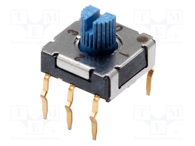 Encoding switch; DEC/BCD; Pos: 4; THT; Rcont max: 100mΩ; Mat: LCP