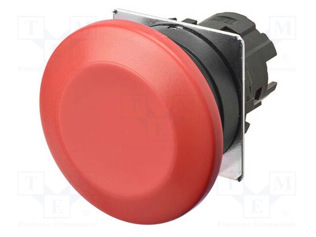 Switch: push-button; 22mm; Stabl.pos: 1; mushroom; Pos: 2