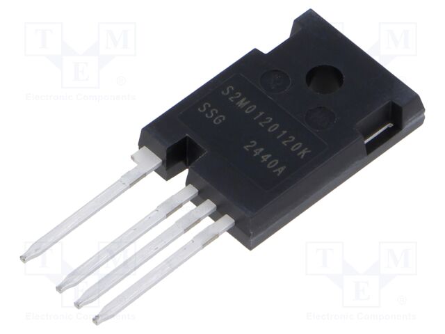 Transistor: N-MOSFET; SiC; unipolar