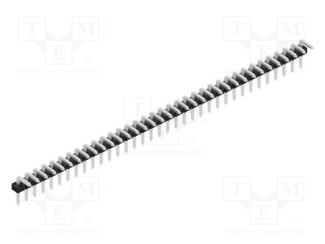 Connector: pin strips; pin header; male; PIN: 35; 2mm; THT; 1x35