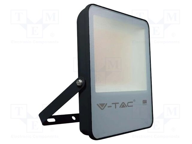Lamp: LED flood light; 100W; 230VAC; white cold; 100°; 6500K; IP65