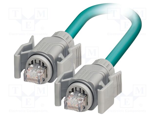 Patch cord; S/UTP; Cat 5; RJ45 plug,both sides; stranded; Cu; 10m