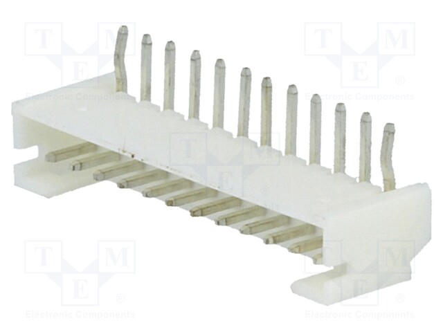 Socket; wire-board; male; 2mm; PIN: 12; THT; 1A; tinned; -25÷85°C