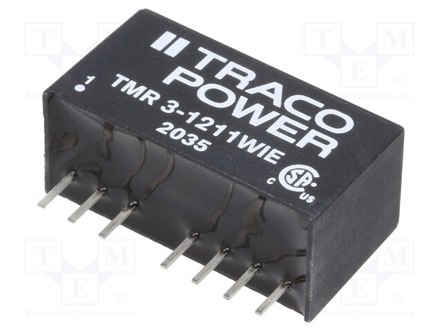 Converter: DC/DC; 3W; Uin: 4.5÷18V; 5VDC; Iout: 600mA; SIP8; 4.8g