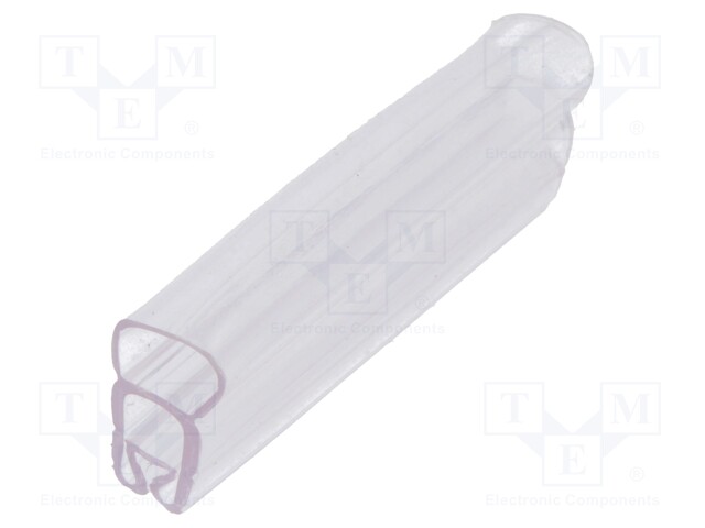 Markers for cables and wires; 2.5÷5mm; PVC; transparent; PT+