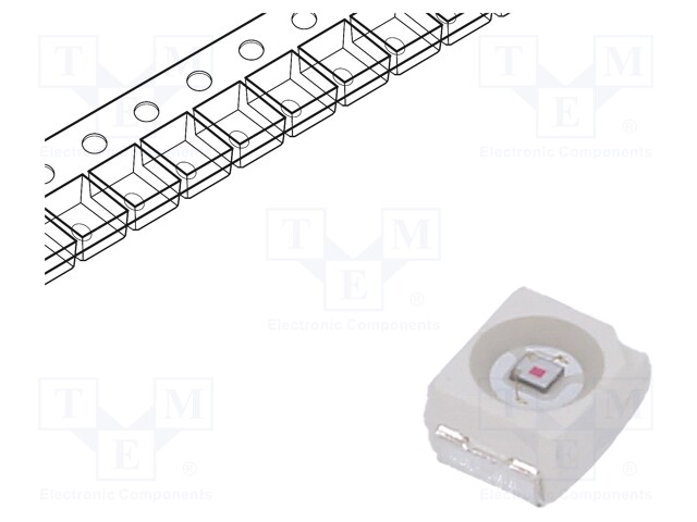 Phototransistor; Dim: 3.5x2.8x1.9mm; λp max: 520nm; 70mW