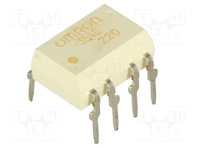 Relay: solid state; DPST-NC; Icntrl: 25mA; 150mA; max.350VAC; THT