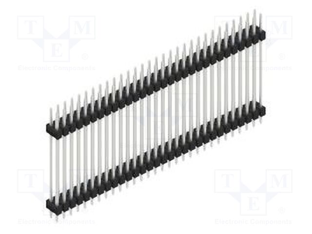 Connector: pin strips; pin header; male; PIN: 60; 2.54mm; THT; 2x30