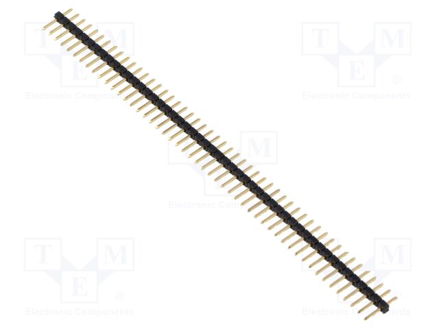 Connector: pin strips; pin header; male; PIN: 50; 2mm; THT; 1x50