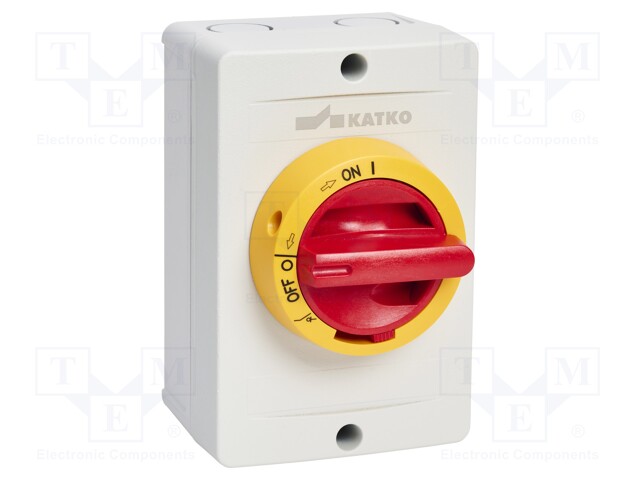 Switch-disconnector; Poles: 4; screw; 25A; IP66; KEA; Colour: grey