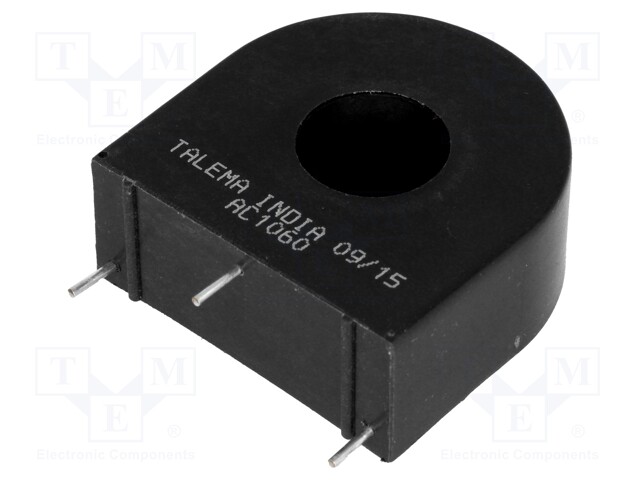 Current transformer; Series: AC; 60A; Trans: 1000: 1; 100Ω; 360mVA