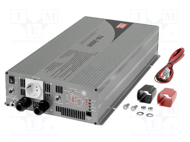 Converter: dc/ac; 10.5÷15VDC; 230VAC; 3000W; Out: mains 230V; 92%