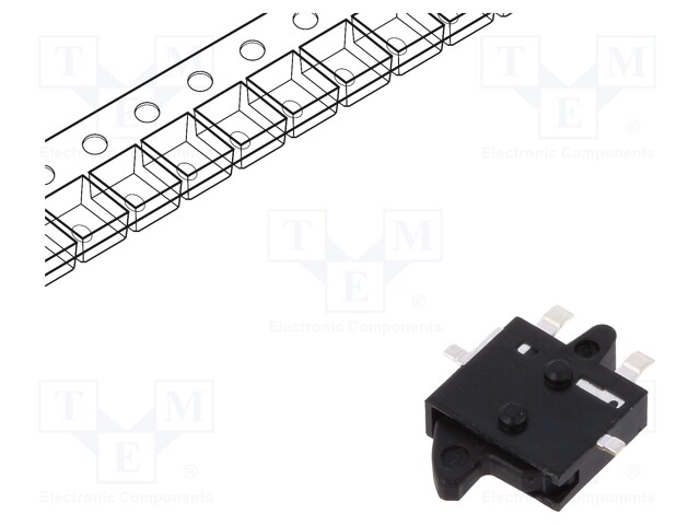 Switch: detecting; Pos: 2; SPST-NO; 0.001A/5VDC; Illumin: none