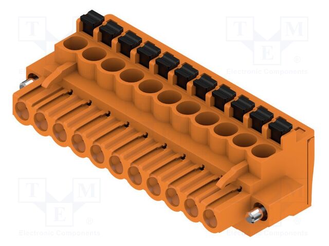 Pluggable terminal block