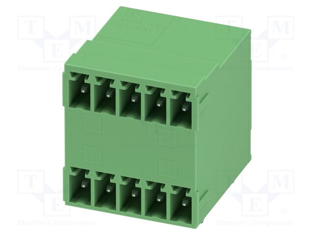 PCB headers, nominal cross section: 1.5 mm?, color: green, n