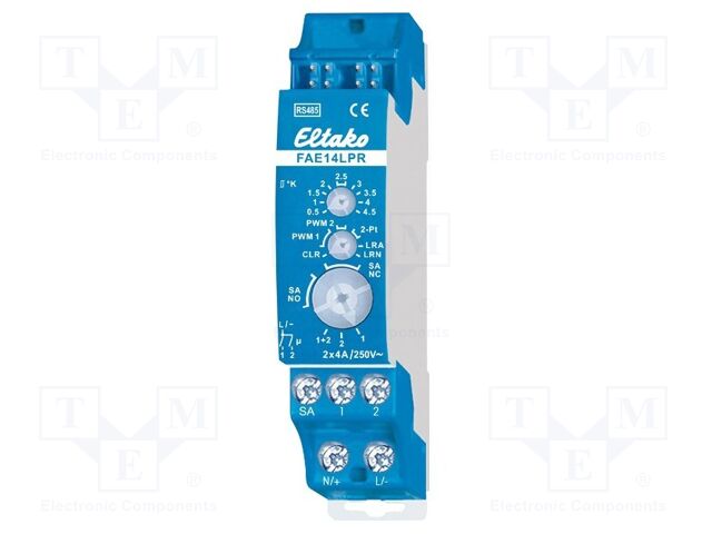 Executive module; for DIN rail mounting; Ch: 2; Interface: RS485