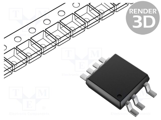 IC: PMIC; AC/DC switcher,SMPS controller; Uin: 85÷265V; DIP-8C