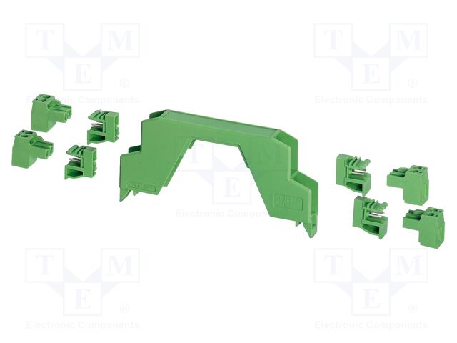 Upper housing; green; ME 12,5; X: 12.6mm; Y: 99mm; Z: 45.85mm
