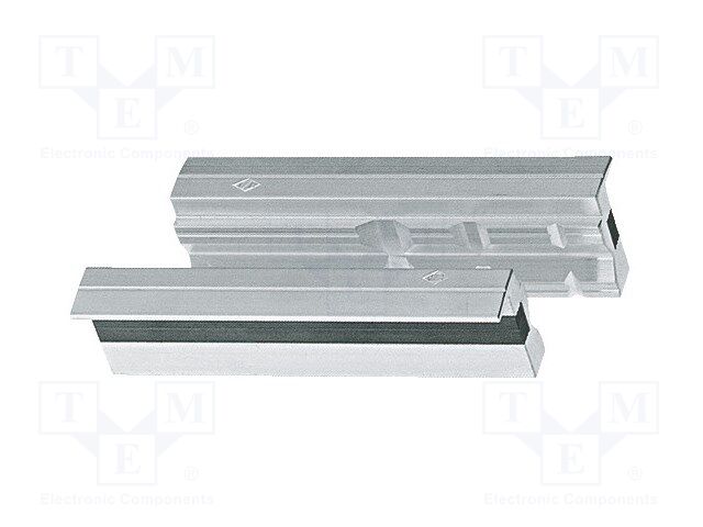 Jaws; 125mm; aluminium; vice