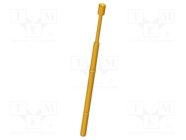 Test needle; Operational spring compression: 8mm; 8A; Ø: 2mm; 5N