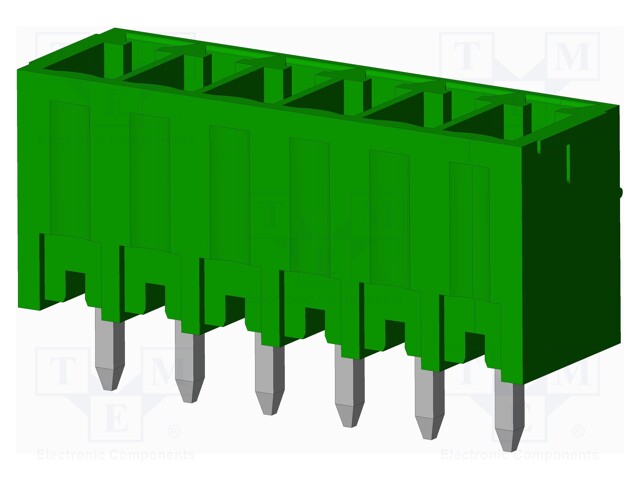 Connector: pluggable terminal block; socket; male; straight; THT