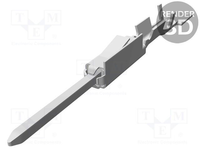 Contact; male; 0.2÷0.35mm2; MQS; tinned; crimped; for cable