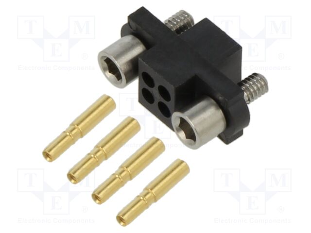 Connector: wire-wire/PCB; plug; female; PIN: 4; Datamate J-Tek; 3A