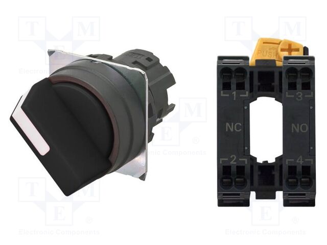 Switch: rotary; 22mm; none; Pos: 2