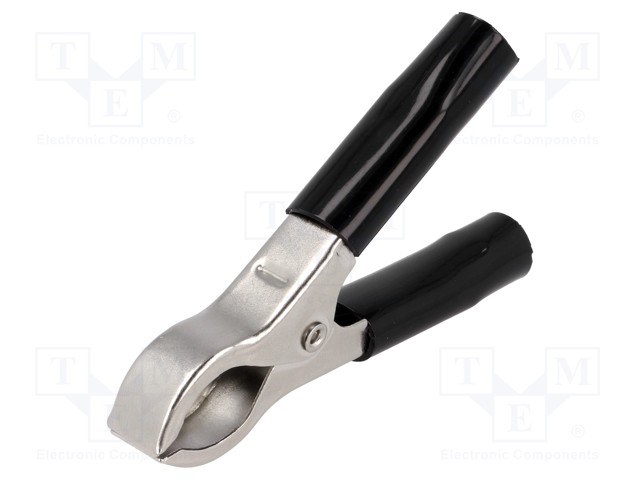 Crocodile clip; 36A; black