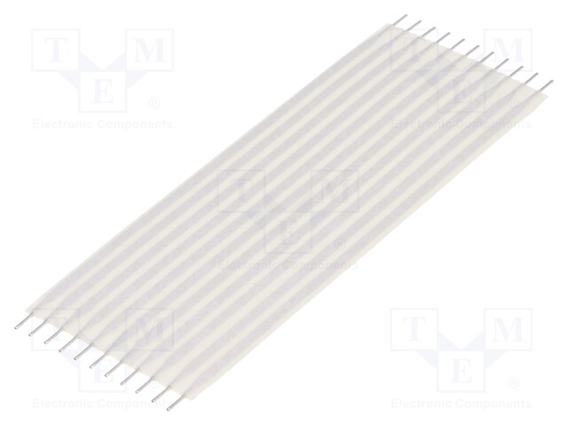 Connector: jumper cable; Cable ph: 2.54mm; L: 76.2mm; straight