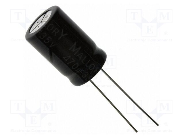 Capacitor: electrolytic