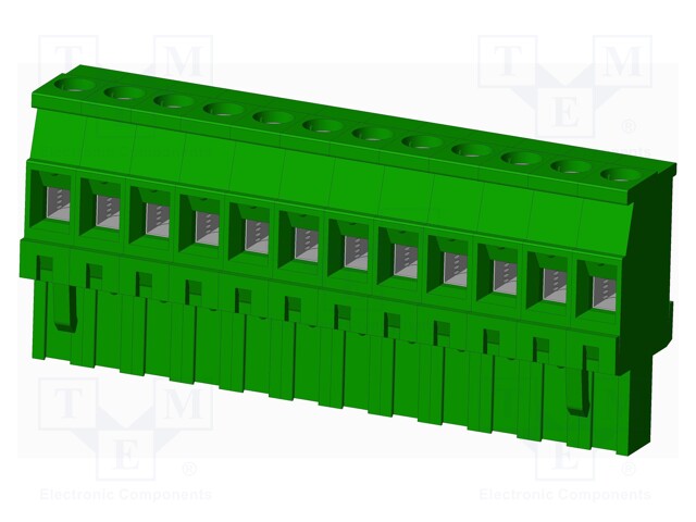 Connector: pluggable terminal block; plug; female; angled 90°