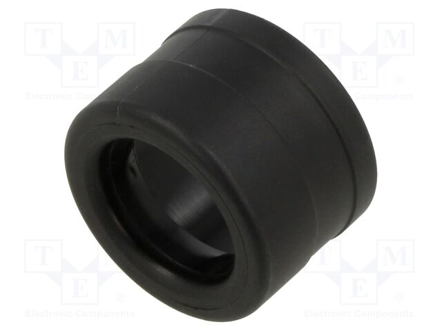 Conduit end cover; ØBraid : 28mm; polyamide; HelaGuard; -50÷135°C