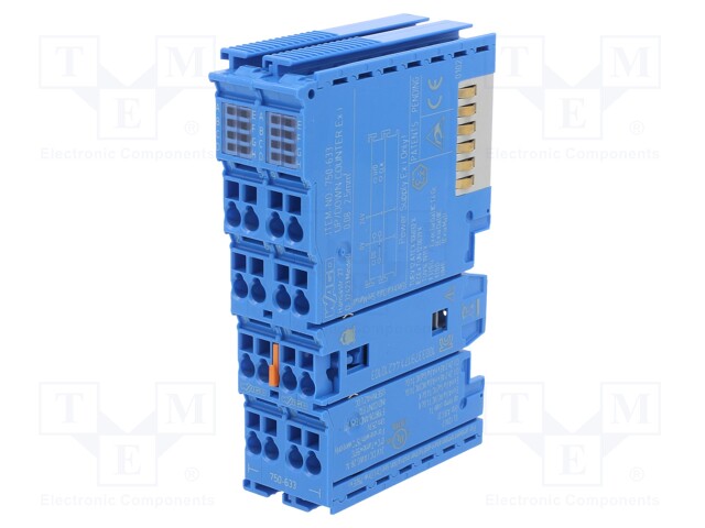 Module: pulse counter; 24x100x67.8mm; IP20; DIN; 24VDC