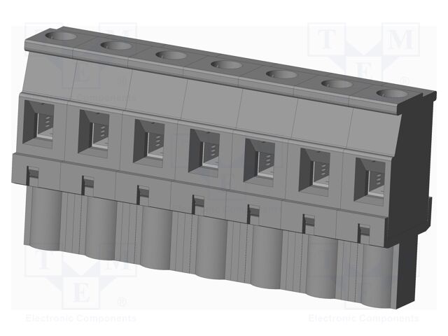 Connector: pluggable terminal block; plug; female; angled 90°