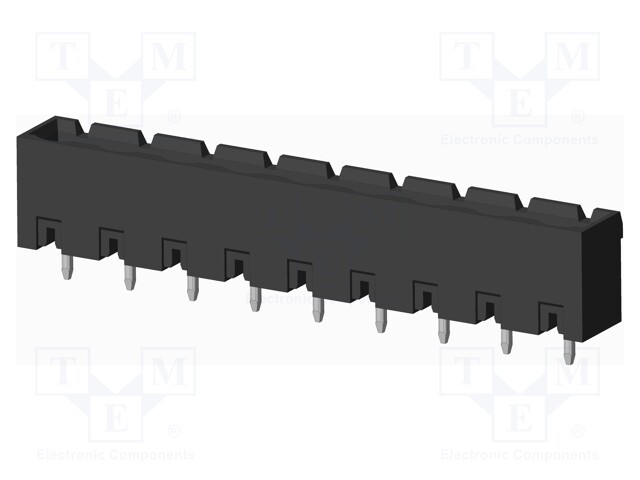 Connector: pluggable terminal block; socket; male; on PCBs