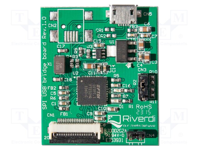 Extension module; Features: USB socket,ZIF 20pin socket