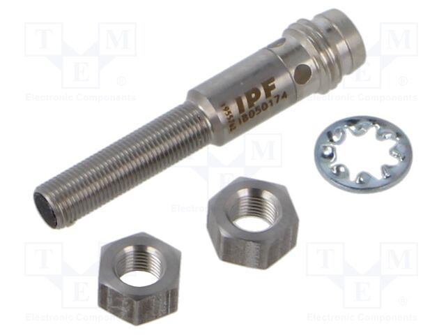 Sensor: inductive; Output conf: PNP / NO; 0.8mm; 10÷30VDC; M5; IP67