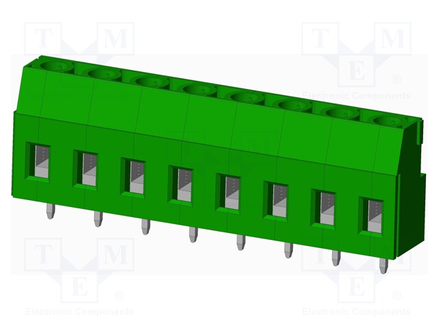 Connector: PCB terminal block; terminal; Plating: tinned; on PCBs