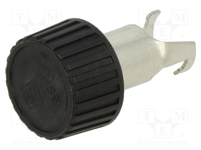 Fuse holder; cylindrical fuses; 10A; on panel; -40÷85°C; UL94V-0