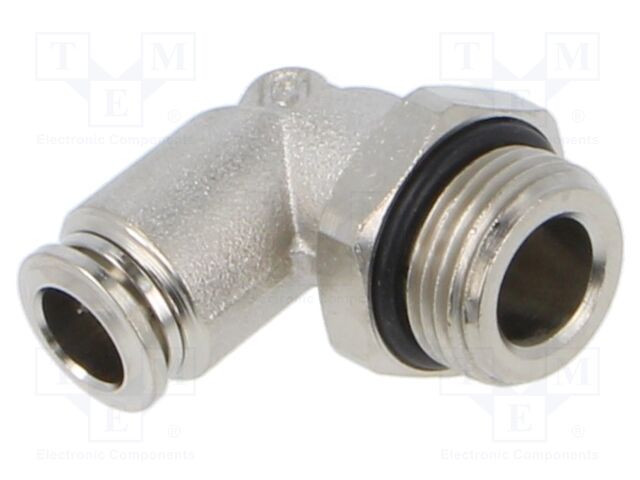 Push-in fitting; angled; 3/8"; -0.99÷20bar; 8mm