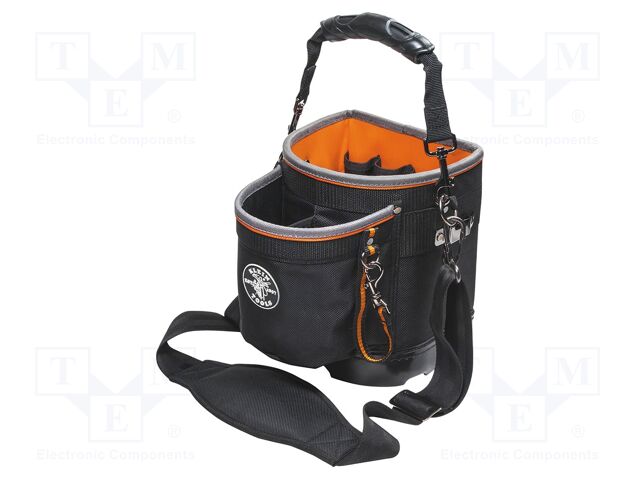 Bag; tool case; black-orange; nylon; Tradesman Pro™