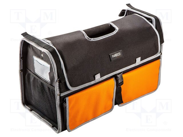 Bag; tool case; black-orange; nylon; 5510x240x300mm; 25kg