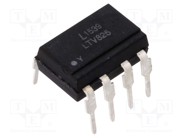 Optocoupler; THT; Channels: 2; Out: Darlington; Uinsul: 5kV; Uce: 35V