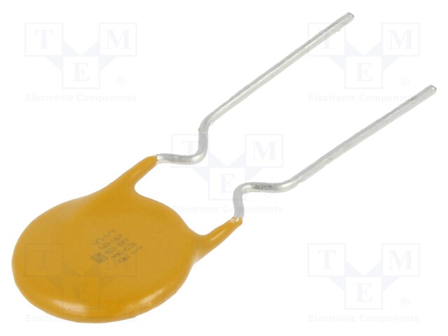 Fuse: PTC polymer; 650mA; 60VDC; THT; Package: bulk; PFRA