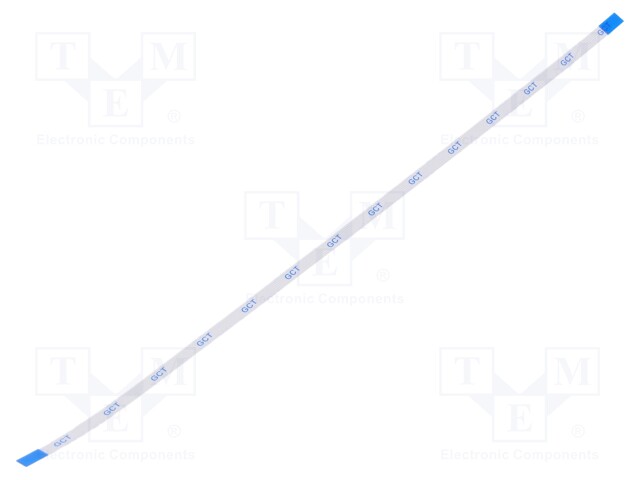 FFC cable; Cores: 6; Cable ph: 0.5mm; contacts on the same side